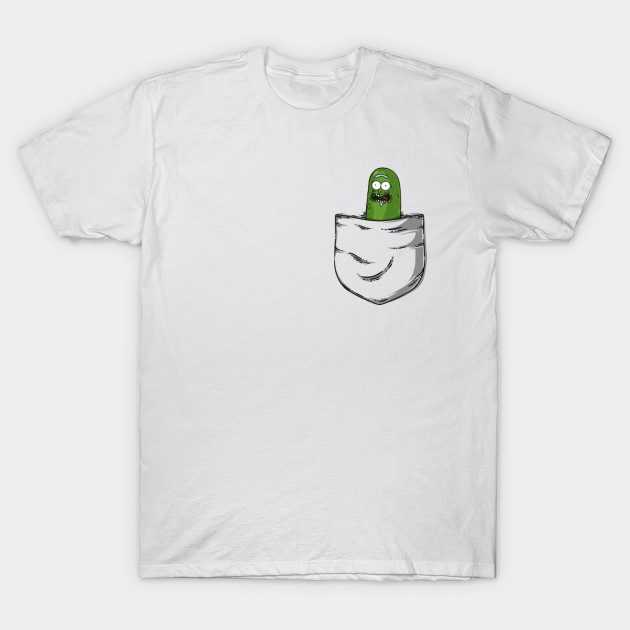 Pickle Rick (Pocket) T-Shirt-TOZ